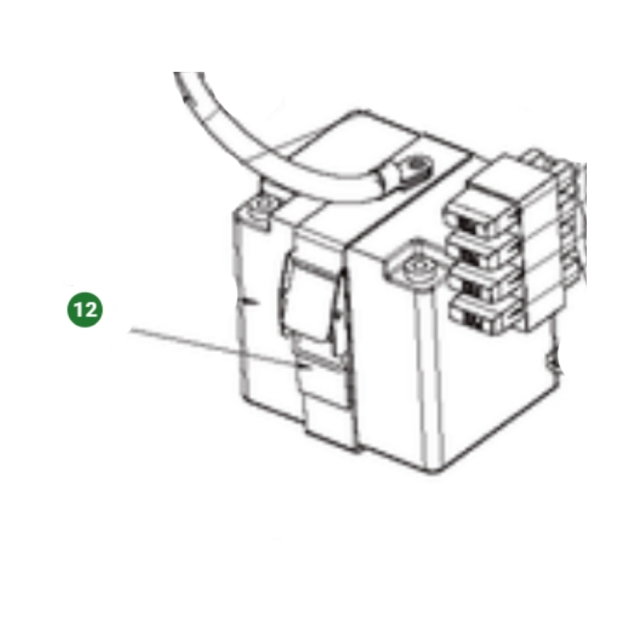 Battery strap, L=460
