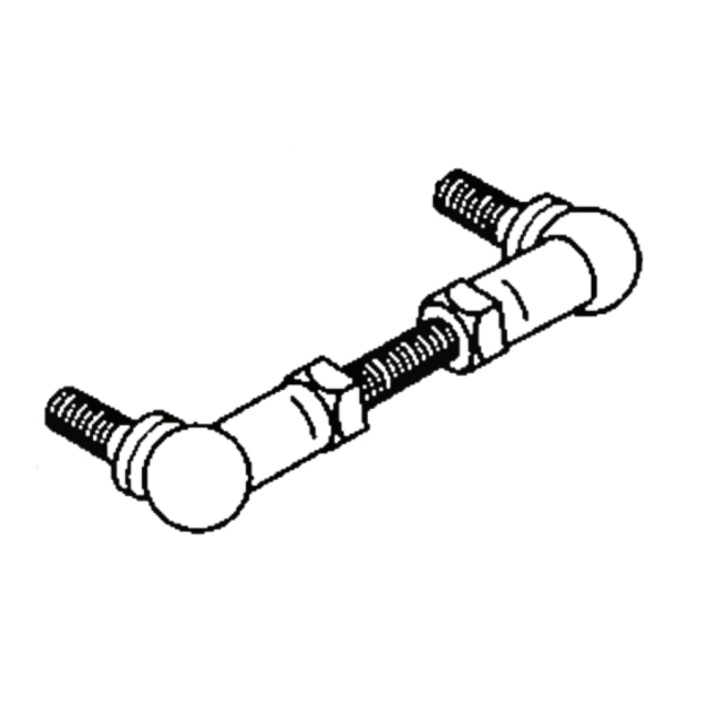 Adjusting rod, Kpl,