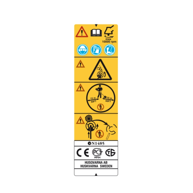 Warning Decal 5109631-01
