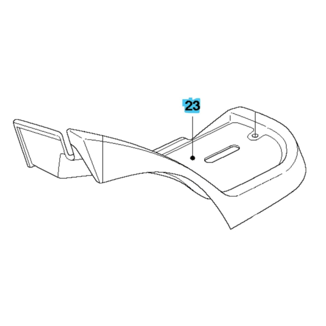 Foot mat - right