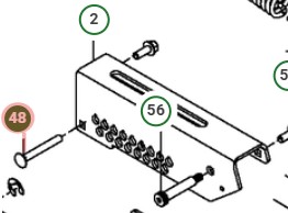 3/8-16 X 3` Carr Bolt 5391227-28