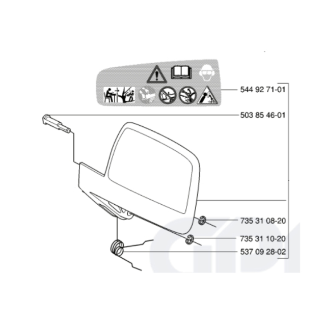 Throw Protection Kpl 5440136-03