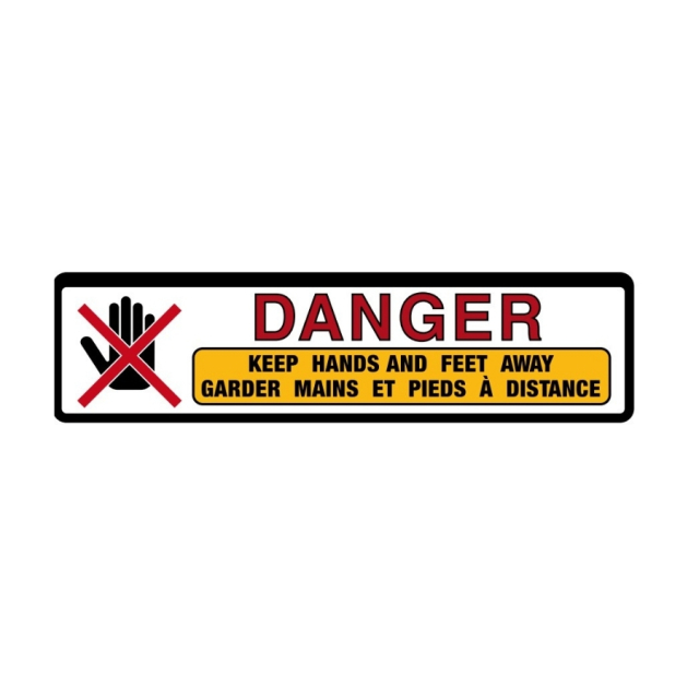 Warning Decal 5443914-01