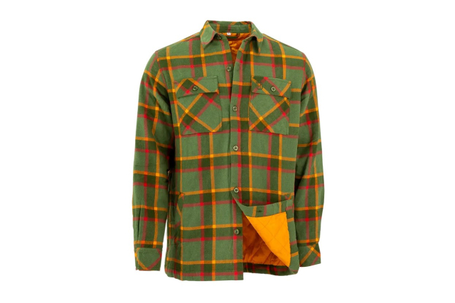 Husqvarna lined flannel shirt