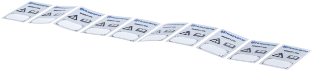 Label set 10 pcs