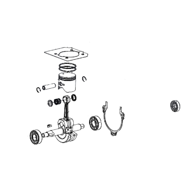 Crankshaft Set Rotating Unit 5907213-01