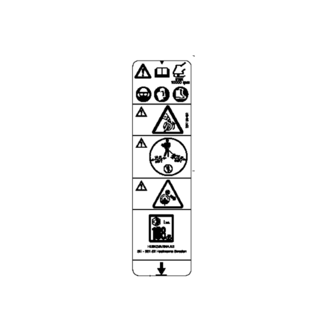Warning Decal Without Ce 5911984-02