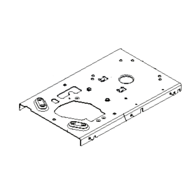 Plate Engine 10 Ga Pnt Black M
