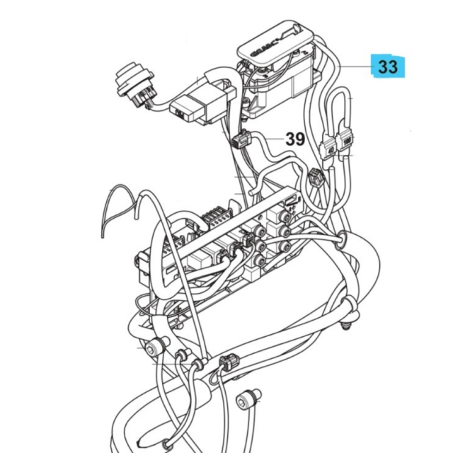 Wiring Assy Power Supply W122