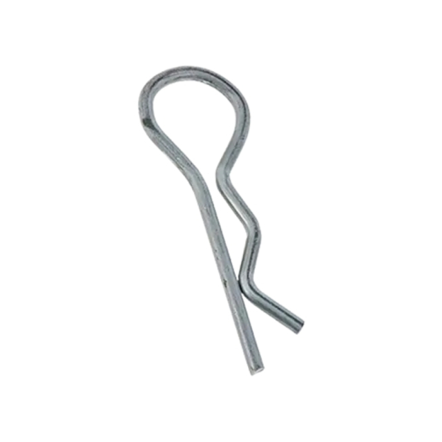 Pin hair cotter pin 0.148 x 2-15/16 in st clear zinc