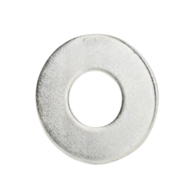 Washer plain washer 7/16 in st clear zinc