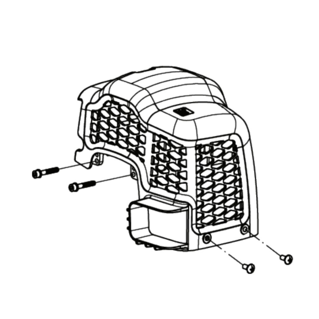 Housing motor housing for mcc