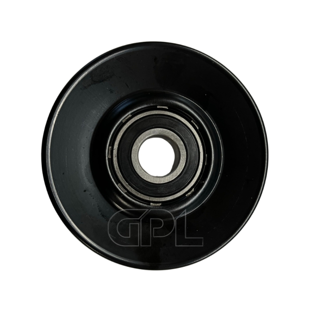 Pulley assembly with bearing spa d