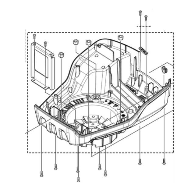 Cover Pro Powerhead Bottom 5979378-01