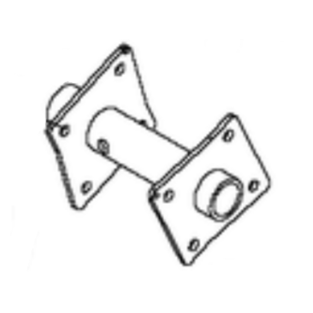 Tine roto 400 right pin hub