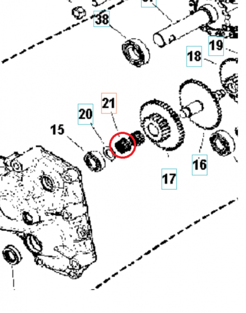 Needle Bearing 18X22 5986794-01