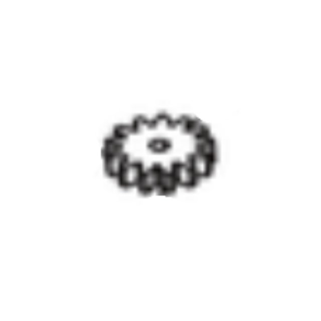 Gear wheel candle wheel