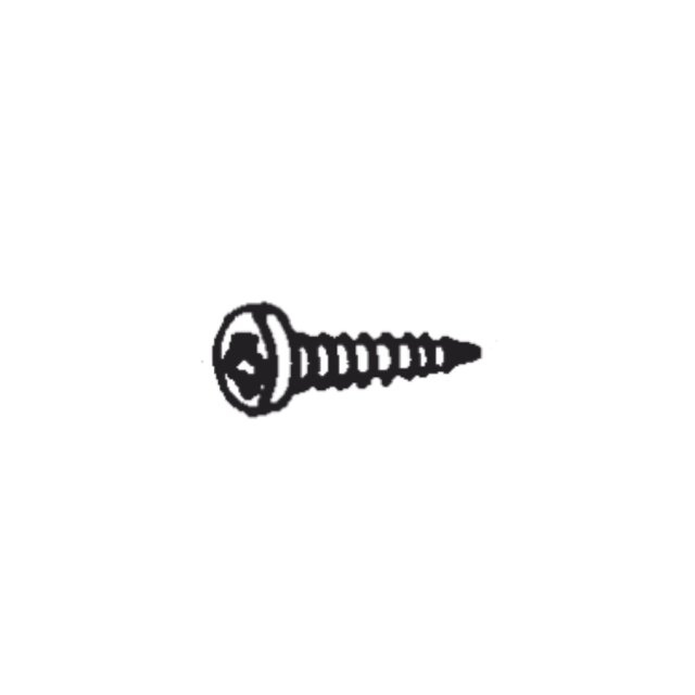 Screw, M6S 4X12 Fz