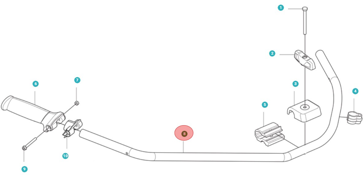 Handlebar 325Ir 5021995-05
