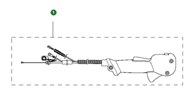 Throttle Handle 5022323-04