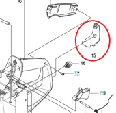 Ground support, Rear K970 Ground support, Rear K970