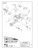 Ground support, Rear K970 Ground support, Rear K970