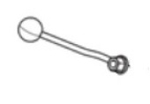 Ball handle with knob Ball handle with knob