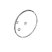Wheel plate Brilliant Vä, 3 Holes Wheel plate Brilliant Vä, 3 Holes