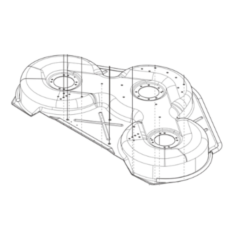 Clip cover complete c112i (r300. r400) grey