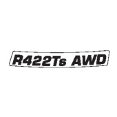 Decal R422Ts AWD Decal R422Ts AWD