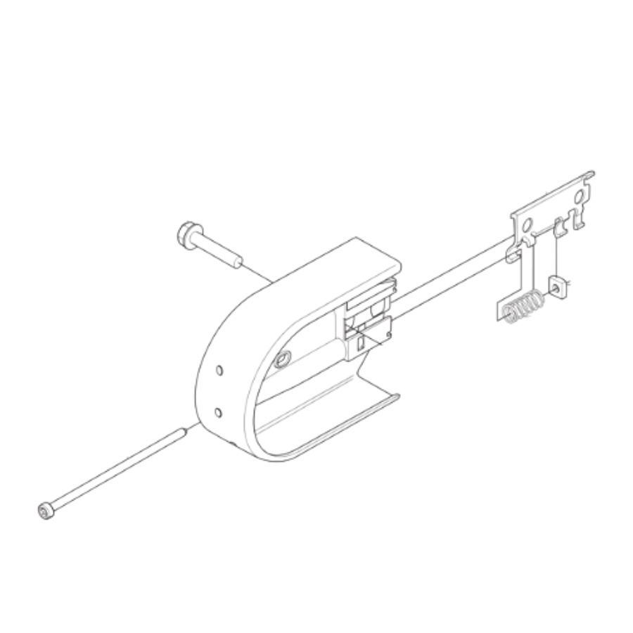 Belt cover front assembly sp. part
