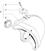 Blast protection Kpl Chrome 12 Blast protection Kpl Chrome 12