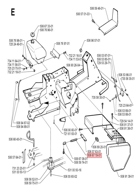 Steering return spring