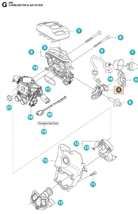 Choke, Stop Control 5100172-02