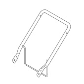 Lower Handlebar, Grey Lower Handlebar, Grey