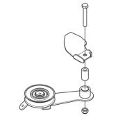 Transmission plate Rear Transmission plate Rear