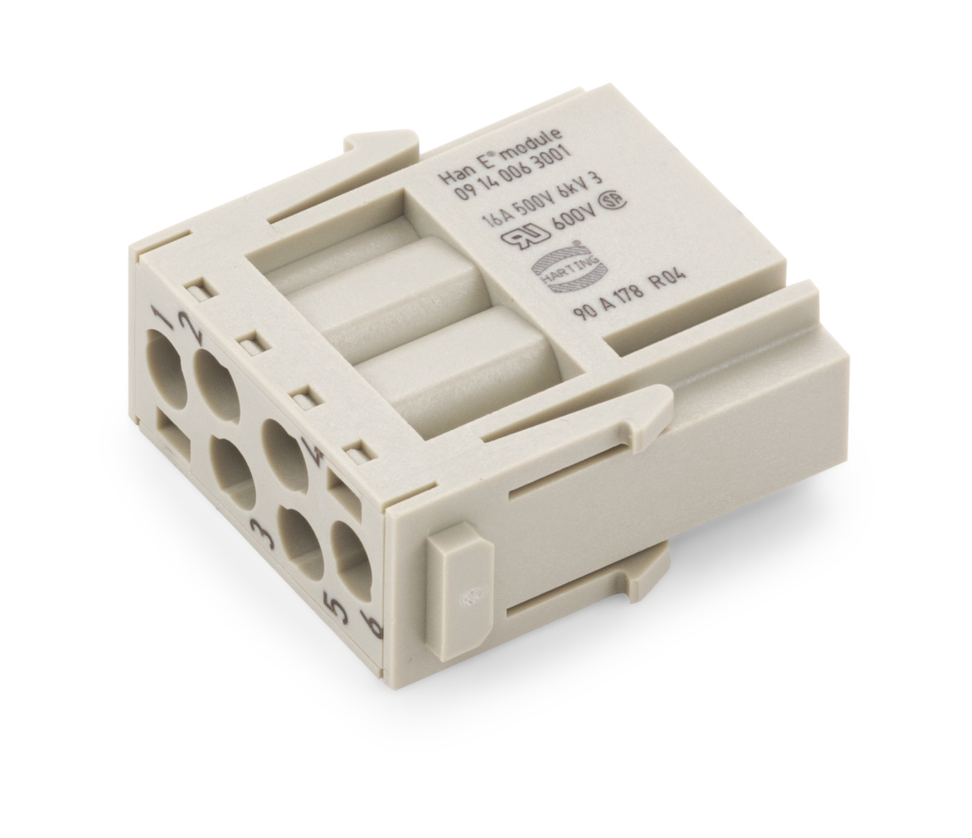 Bracket 6-Pole No Pins 5229307-01