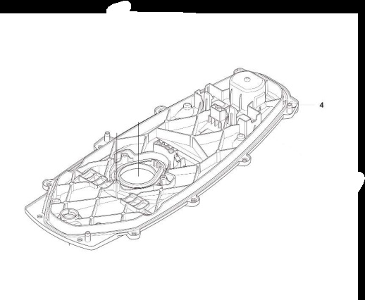 Lower Chassi Aspire R4