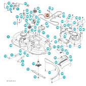 Belt Husqvarna LT126, LT151, LT154 LT1597 Belt Husqvarna LT126, LT151, LT154 LT1597