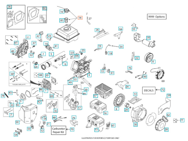 Fuel tank Kpl 5324292-09