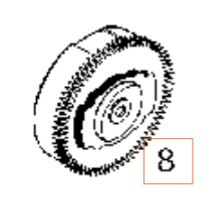 Manual Start Flywheel Assy 5324292-36