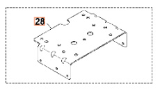 Engine plate 5324292-69