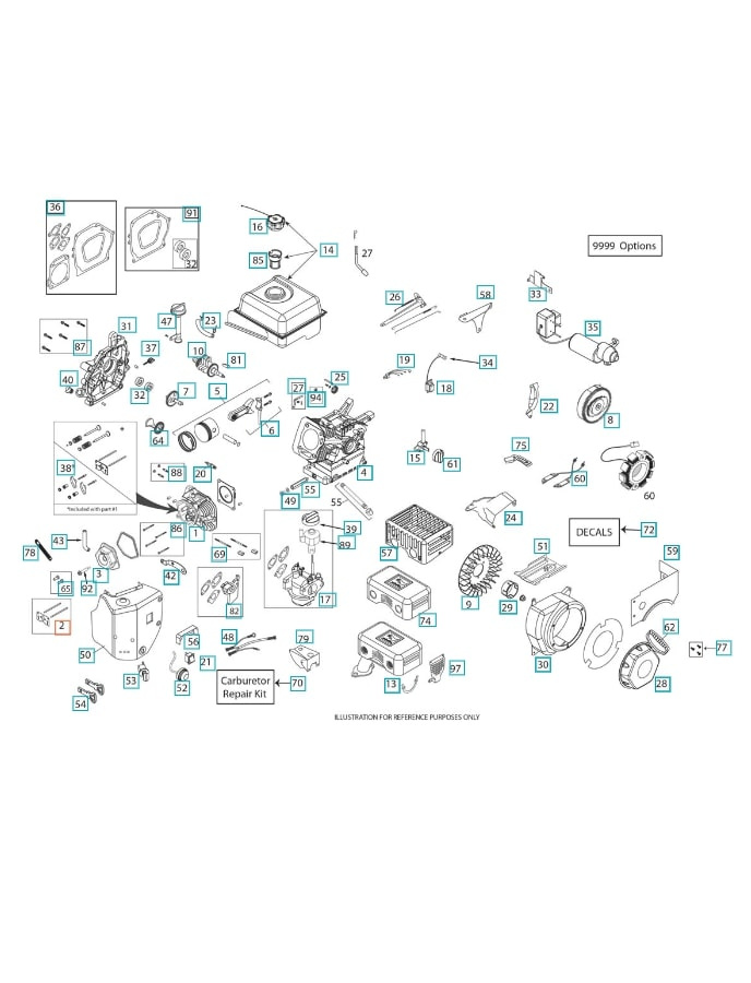 Push Rod Tappet Kit (Included 5324296-06