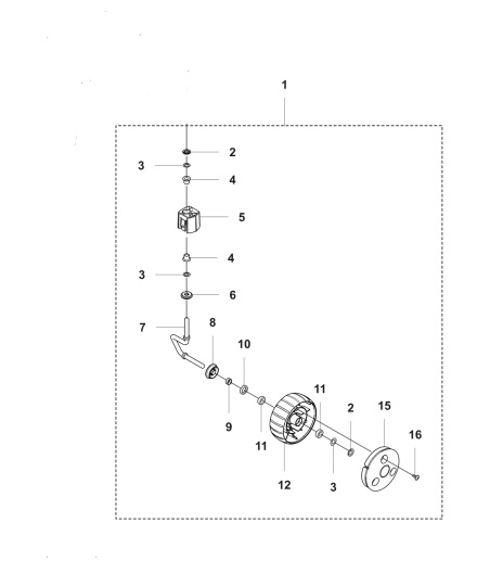 Wheel kit front Automower 320, 430X, 450X Nera