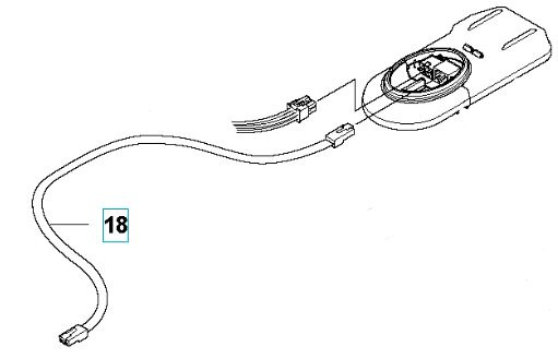 Wiring Assy Modular Jack 8/8 R 5363561-01