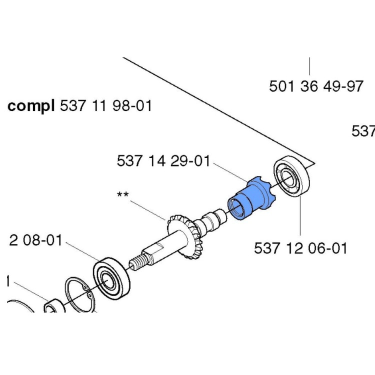 Eccentric 5371429-01