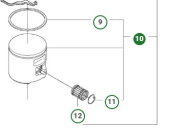 Piston Kpl 5374013-02 Piston Kpl 5374013-02