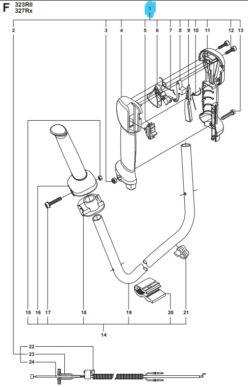 Handle System Kpl 5374245-11