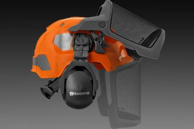 Husqvarna forest helmet, Technical Mips Orange
