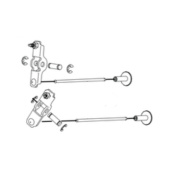 Valve and rocker arm kit Valve and rocker arm kit